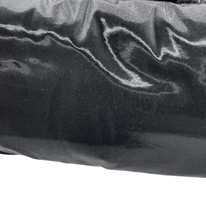Saint Laurent Paris Tote Bag Logo Wide Puffer Silk Tech Canvas Black — view 8
