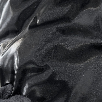 Saint Laurent Paris Tote Bag Logo Wide Puffer Silk Tech Canvas Black — view 7