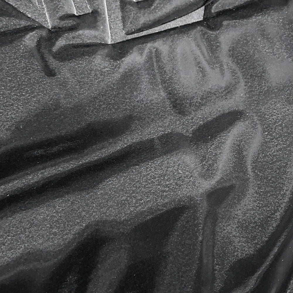 Saint Laurent Paris Tote Bag Logo Wide Puffer Silk Tech Canvas Black — view 6