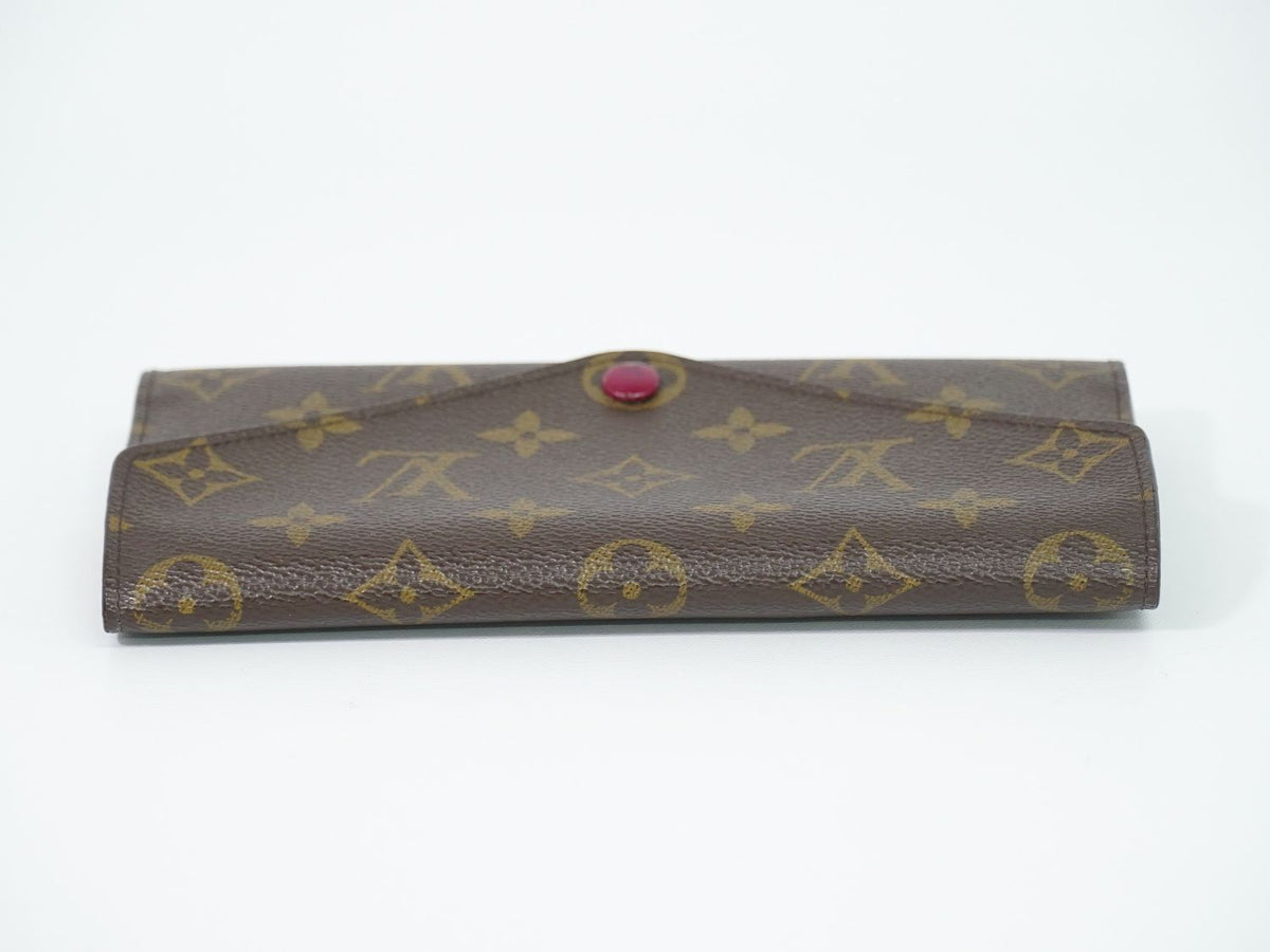 Louis Vuitton LV Portefeuille Josephine Monogram Wallet Brown — view 5