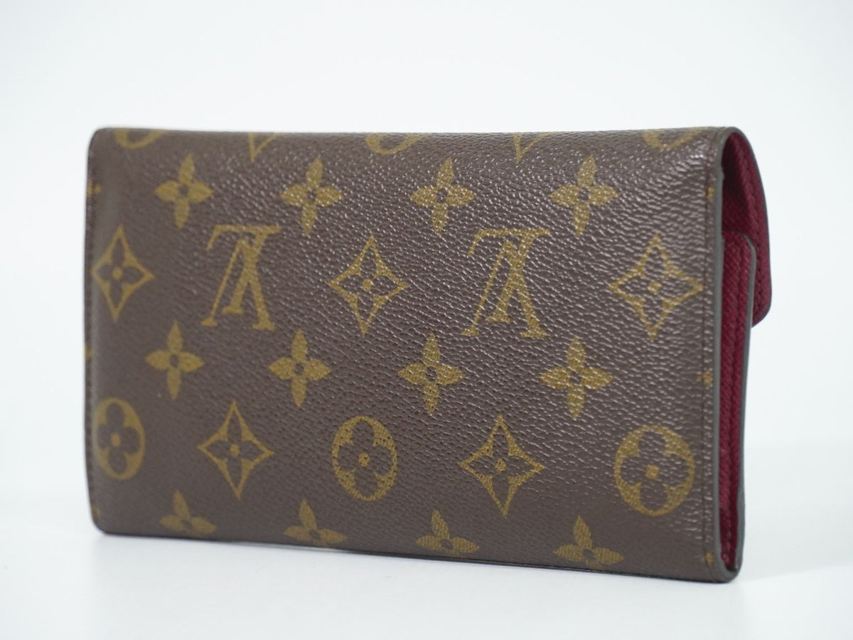 Louis Vuitton LV Portefeuille Josephine Monogram Wallet Brown — view 2