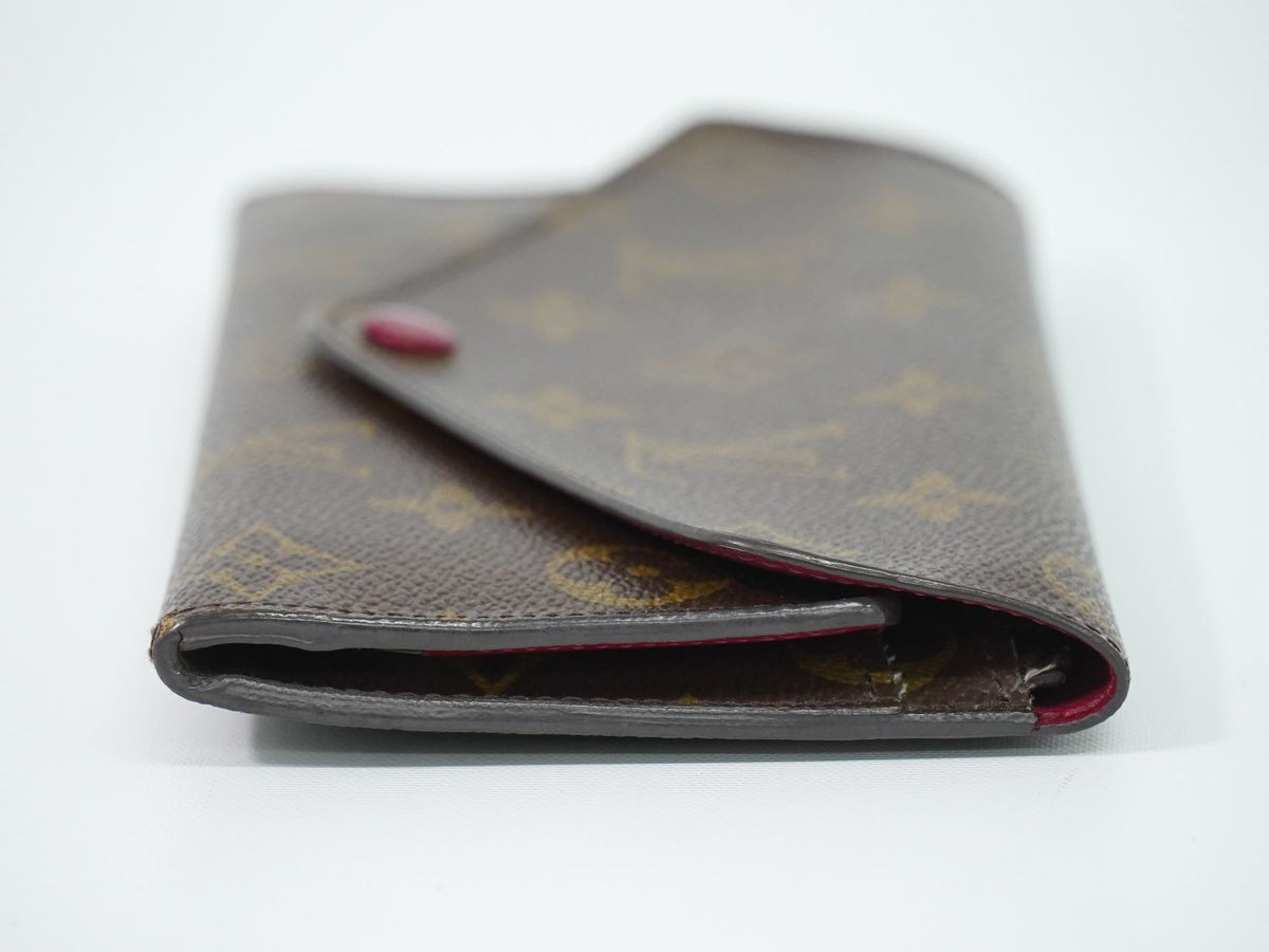 Louis Vuitton LV Portefeuille Josephine Monogram Wallet Brown — view 4