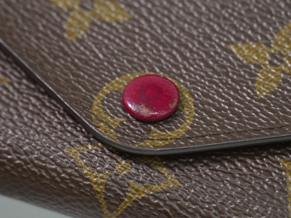 Louis Vuitton LV Portefeuille Josephine Monogram Wallet Brown — view 7