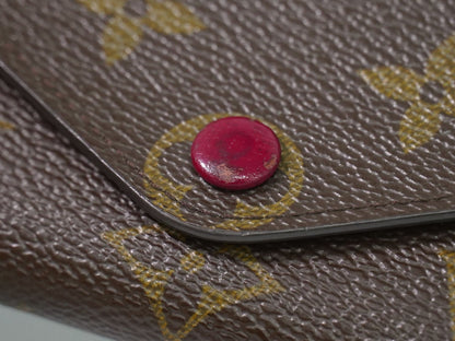 Louis Vuitton LV Portefeuille Josephine Monogram Wallet Brown — view 7