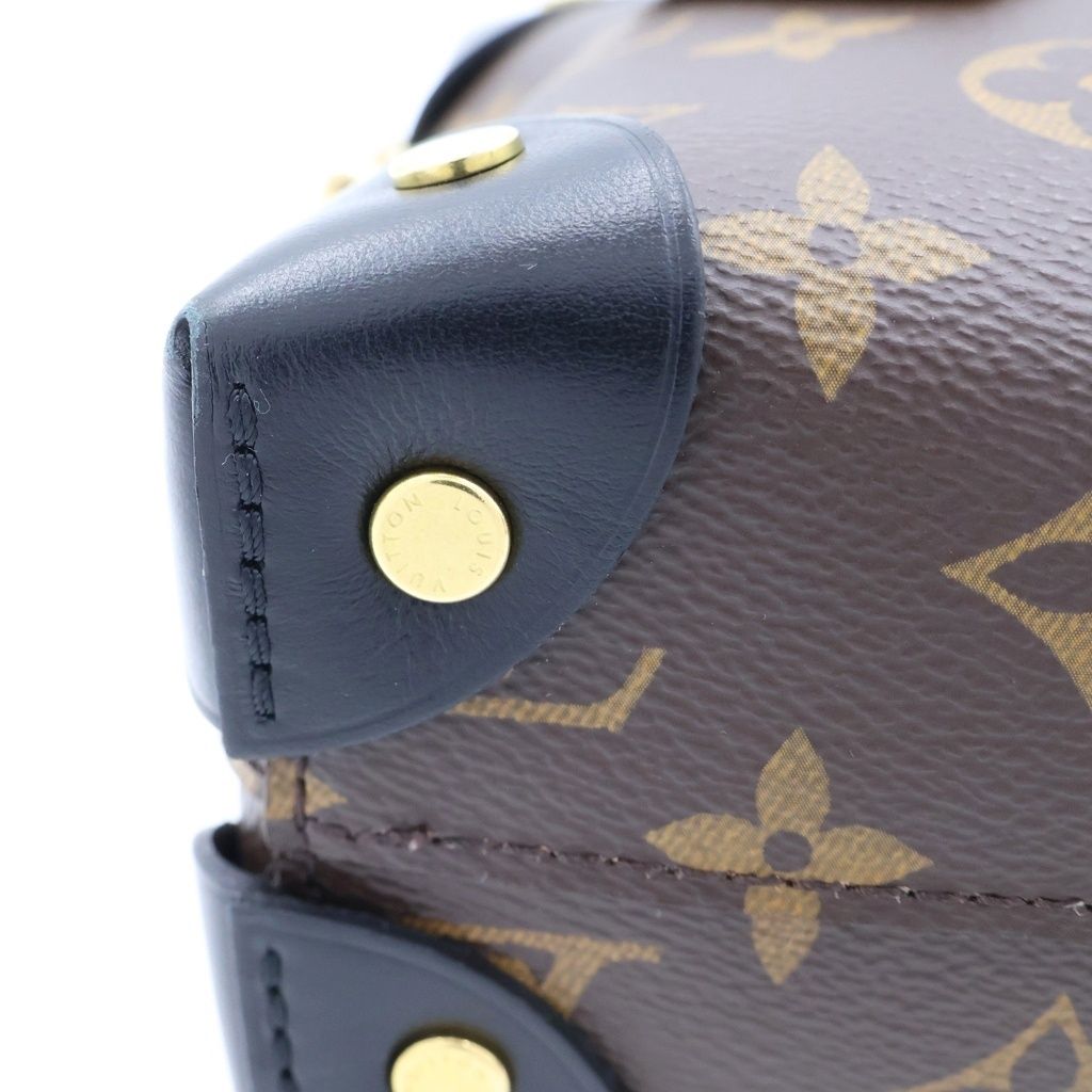 Louis Vuitton Monogram Canvas Petite Malle Souple 2-Way Chain Shoulder Bag — view 6