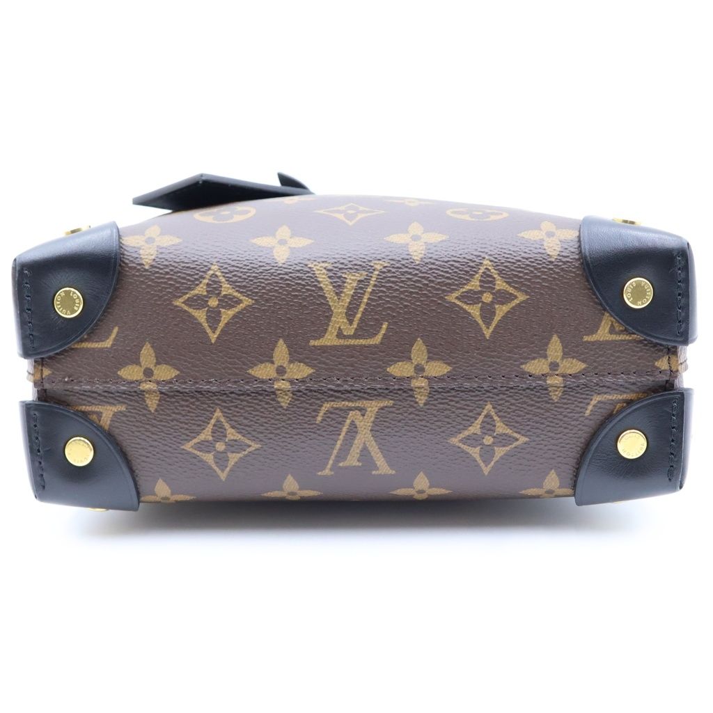 Louis Vuitton Monogram Canvas Petite Malle Souple 2-Way Chain Shoulder Bag — view 4
