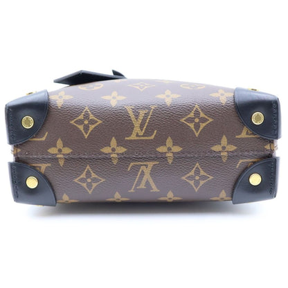Louis Vuitton Monogram Canvas Petite Malle Souple 2-Way Chain Shoulder Bag — view 4