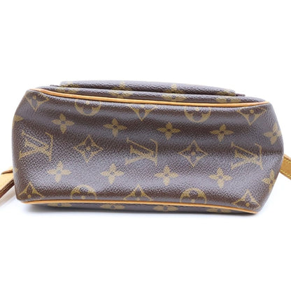 Louis Vuitton PM Shoulder Bag Monogram Leather Brown — view 4