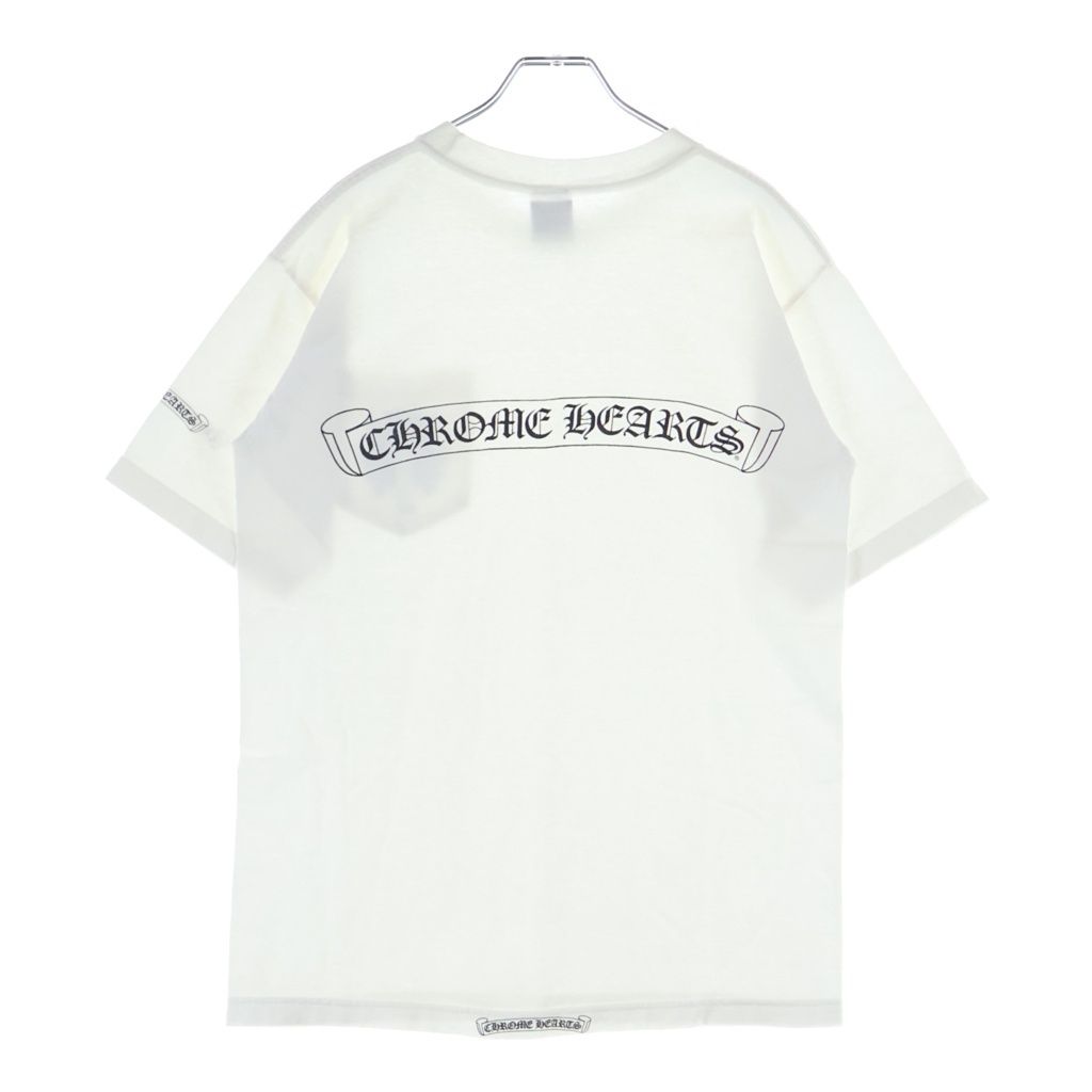 Chrome Hearts Vintage Vine Dagger Scroll Ravel Logo Short Sleeve Tee Label — view 2