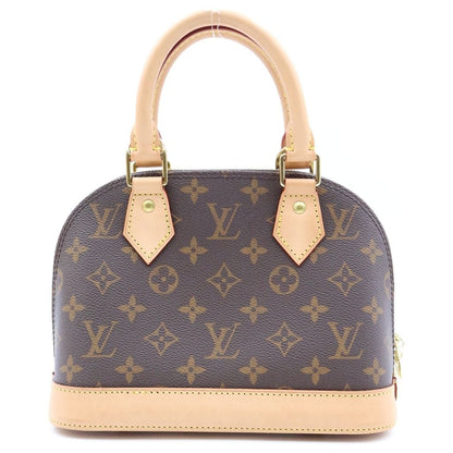 Louis Vuitton Alma BB 2-Way Shoulder Bag Monogram Leather Brown — view 2