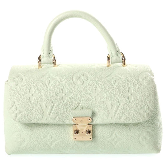 Louis Vuitton Monogram Empreinte Nano Madeleine Shoulder Bag Leather Light Green
