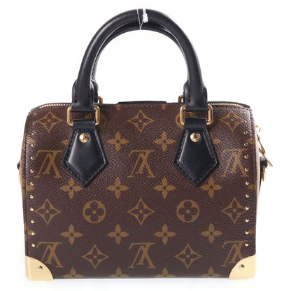 Louis Vuitton Monogram Reverse Speedy Trunk 20 Leather 2-Way Hand Chain — view 2