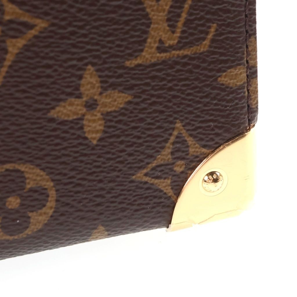 Louis Vuitton Monogram Reverse Speedy Trunk 20 Leather 2-Way Hand Chain — view 6