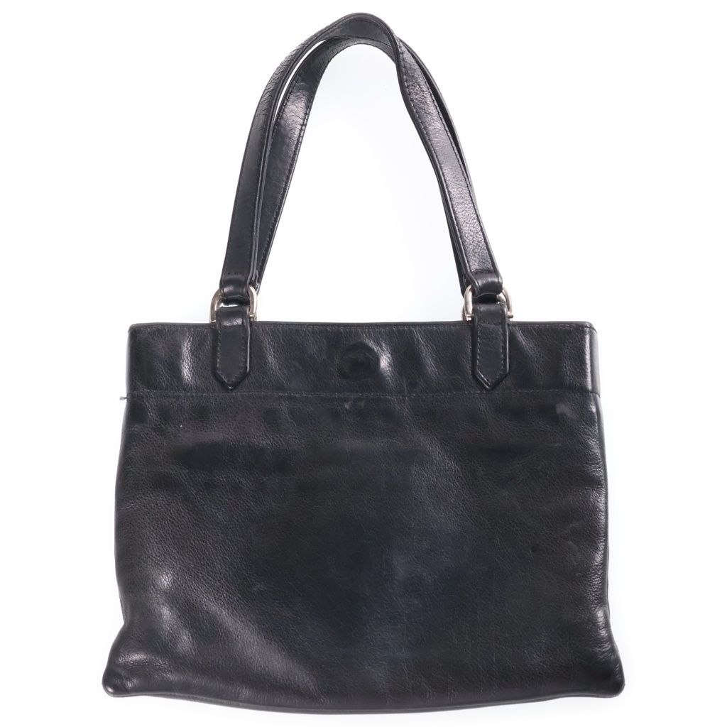 Chrome Hearts 1 Cross Leather Patch Mini Tote Bag Black — view 2