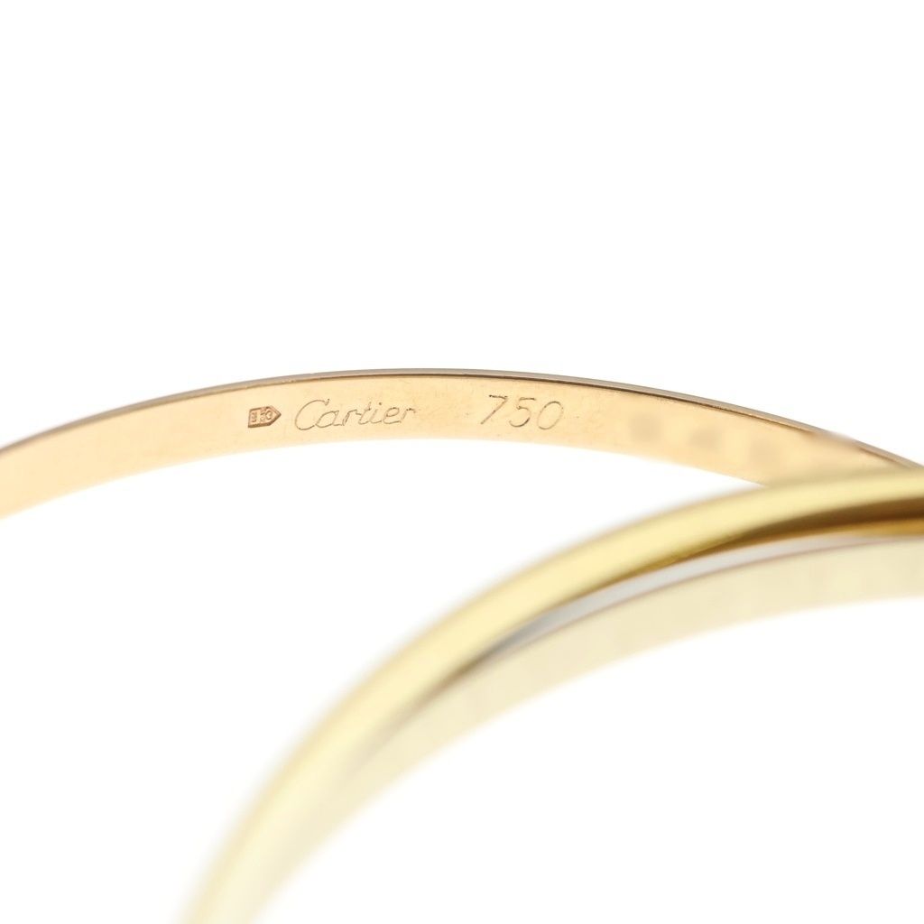 Cartier Trinity Bracelet Bangle 18k Pink Gold 18k White Yellow — view 5