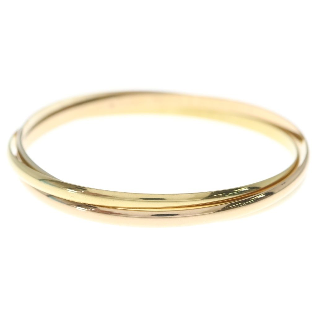 Cartier Trinity Bracelet Bangle 18k Pink Gold 18k White Yellow