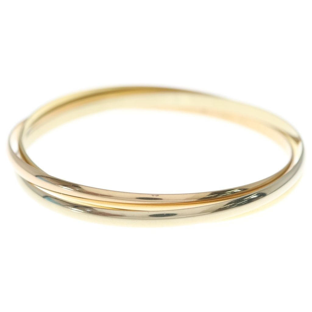 Cartier Trinity Bracelet Bangle 18k Pink Gold 18k White Yellow — view 4