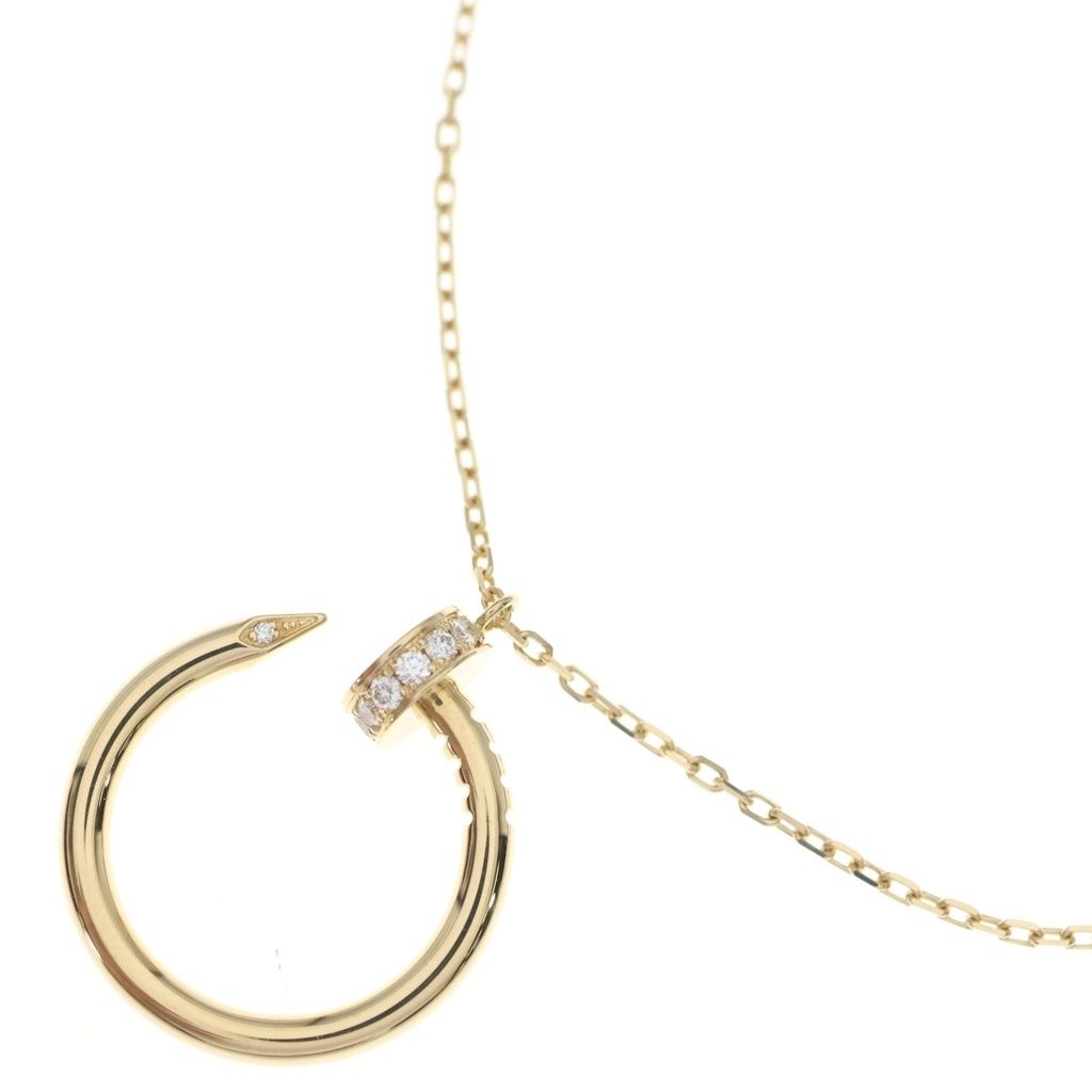 Cartier Juste un Clou Diamond Necklace Yellow Gold