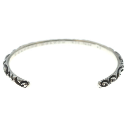 Chrome Hearts Bangle Scroll Band Bracelet Silver — view 2