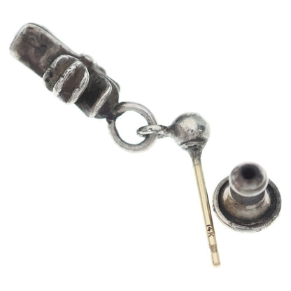 Chrome Hearts Drp Stck CH Stack CH Cross Drop Earrings Silver — view 6