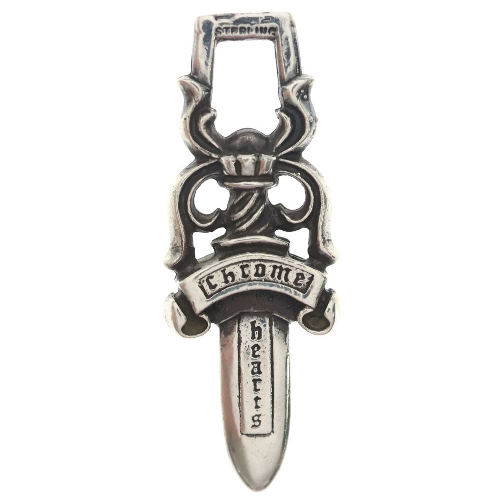 Chrome Hearts 10 Dagger Pendant Silver — view 2