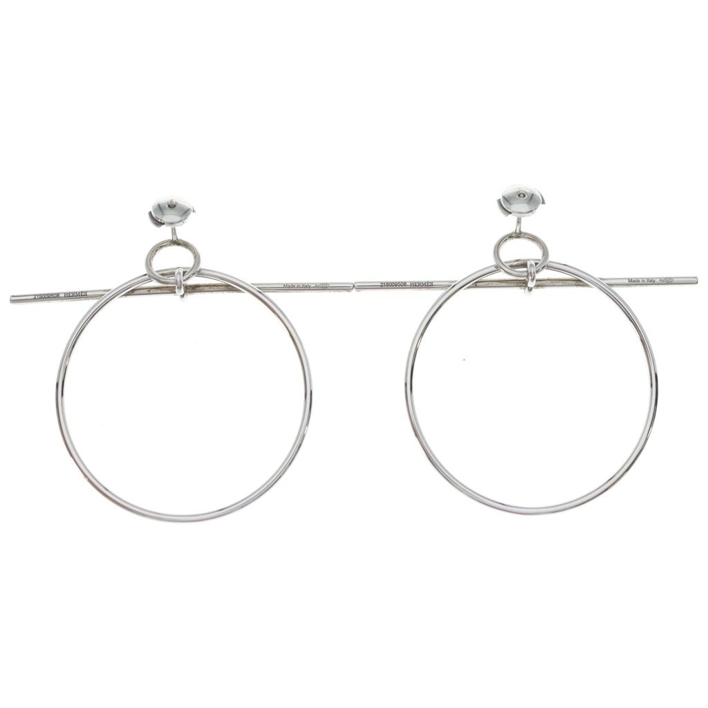 Hermes Echappee Earrings 925 Sterling Silver — view 2