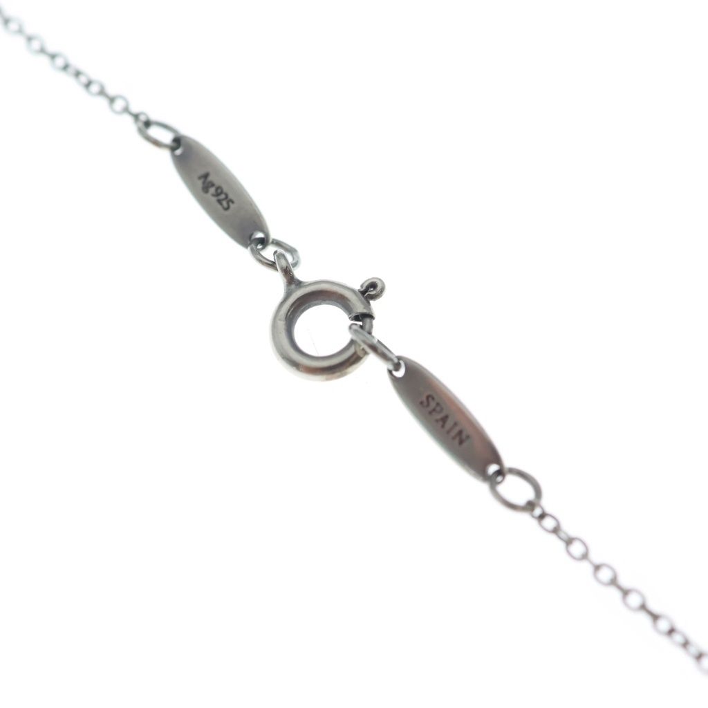 Tiffany & Co Elsa Peretti Double Open Heart Necklace Pink Gold — view 4