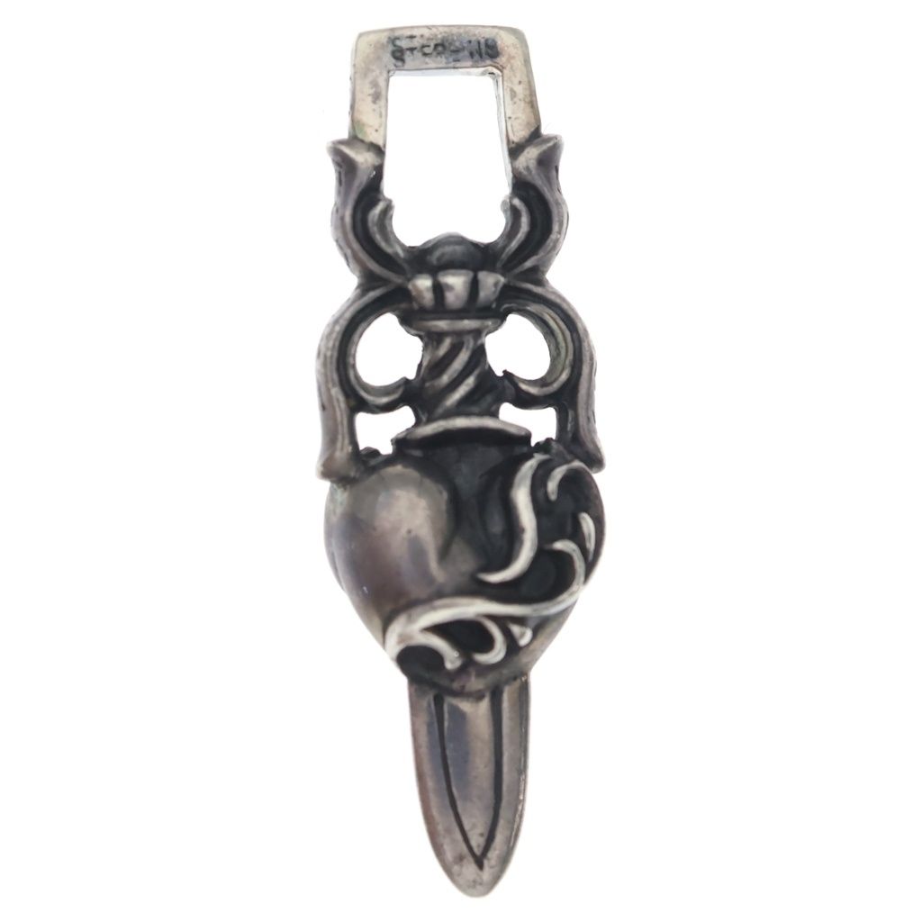 Chrome Hearts Dagger Heart Pendant — view 2