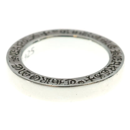 Chrome Hearts Spacer Pln Plain Silver Ring — view 3