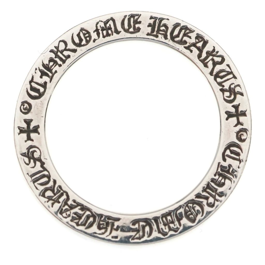 Chrome Hearts Spacer Pln Plain Silver Ring