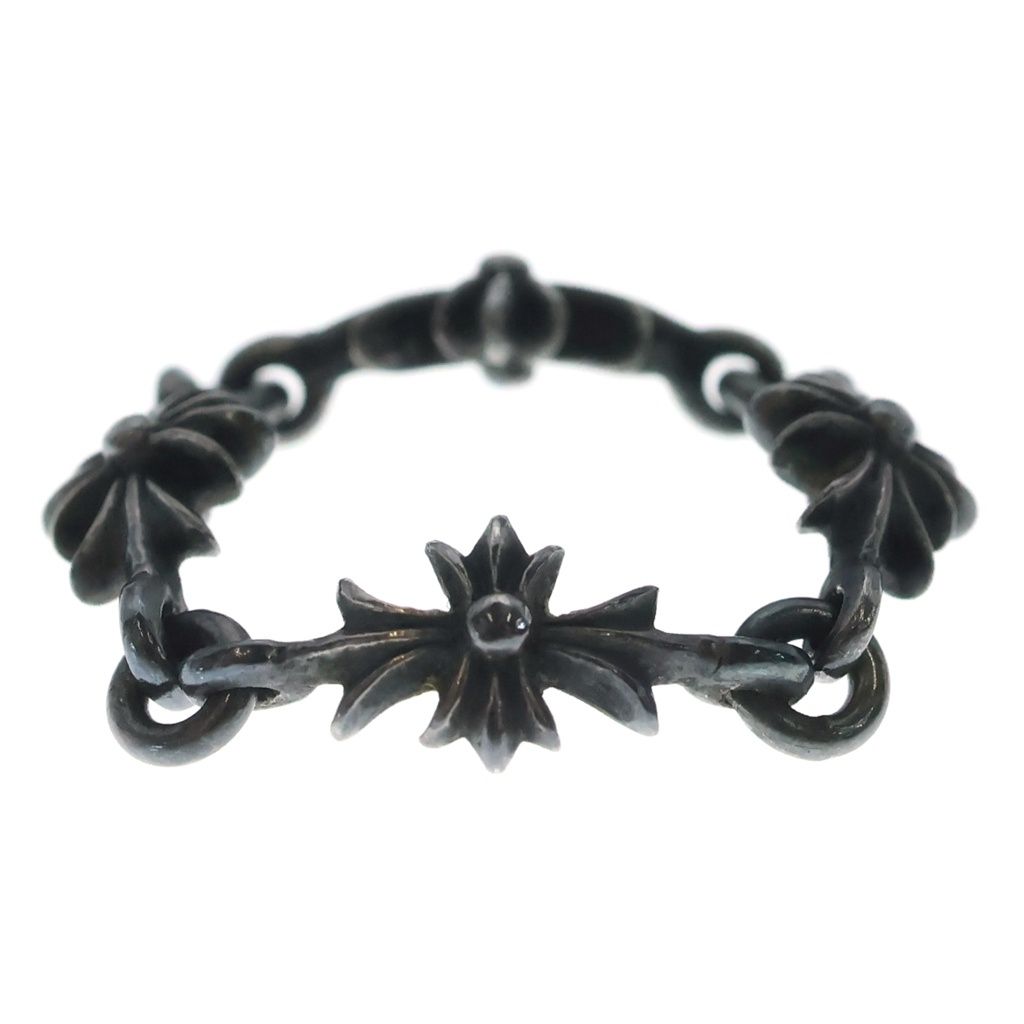 Chrome Hearts Tny CH Pls Tiny Ech Plus Ring Silver — view 3