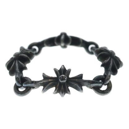 Chrome Hearts Tny CH Pls Tiny Ech Plus Ring Silver — view 3