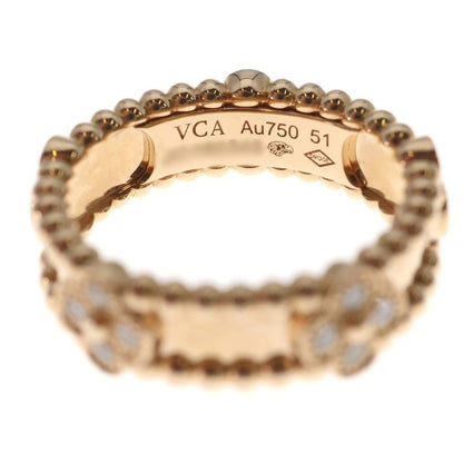 Van Cleef & Arpels Perlee Sweet Clover Ring Diamond — view 4