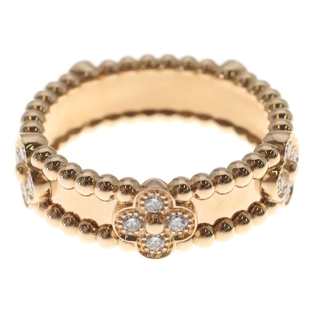 Van Cleef & Arpels Perlee Sweet Clover Ring Diamond