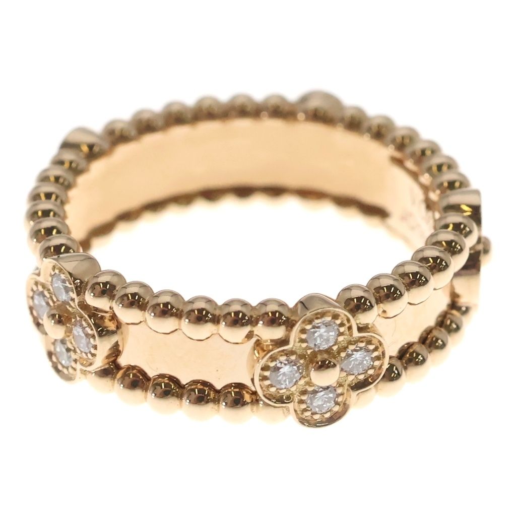 Van Cleef & Arpels Perlee Sweet Clover Ring Diamond — view 3