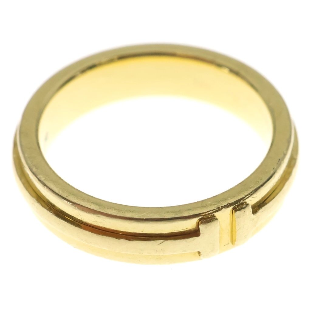 Tiffany & Co T Narrow Ring 18k Yellow Gold — view 5