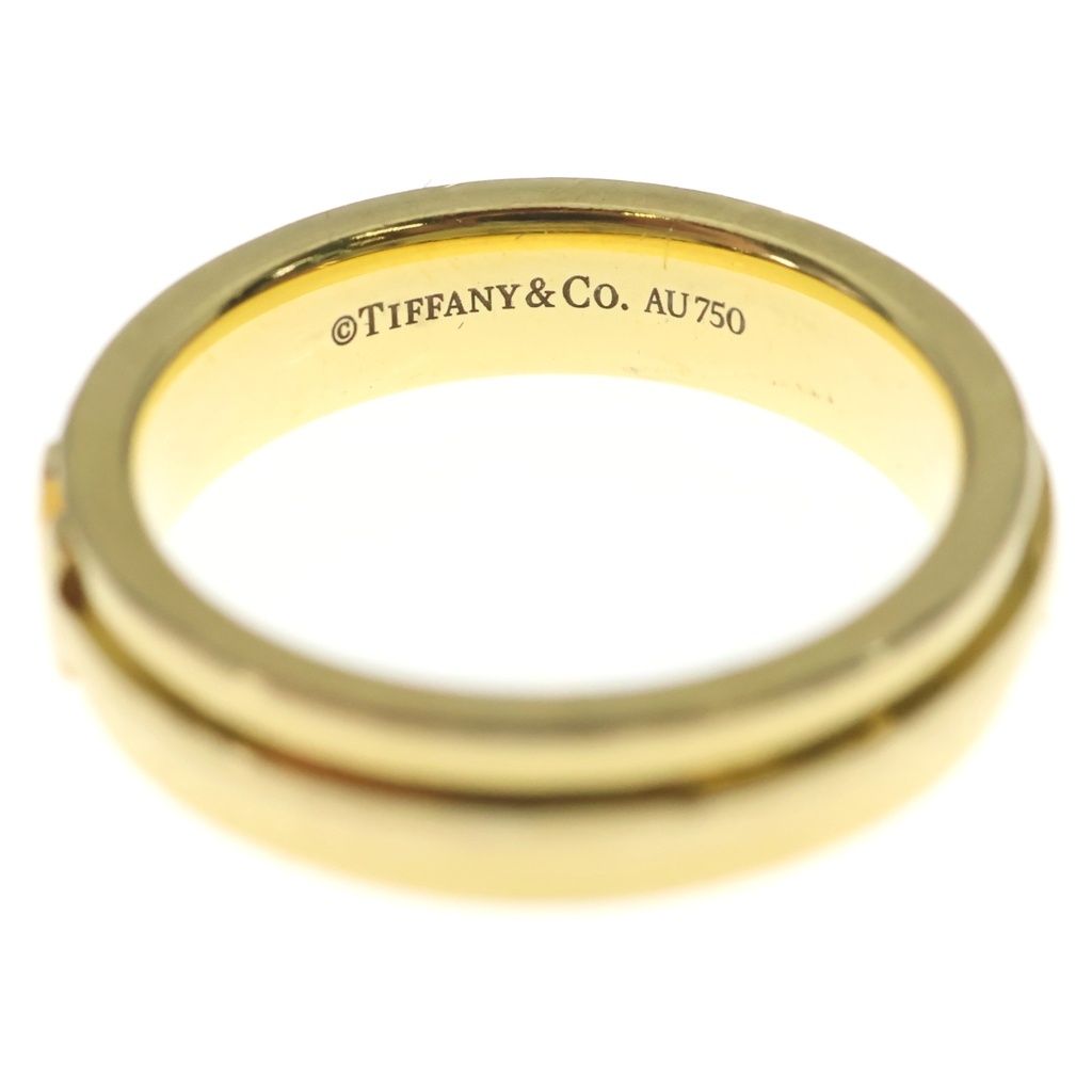 Tiffany & Co T Narrow Ring 18k Yellow Gold — view 4
