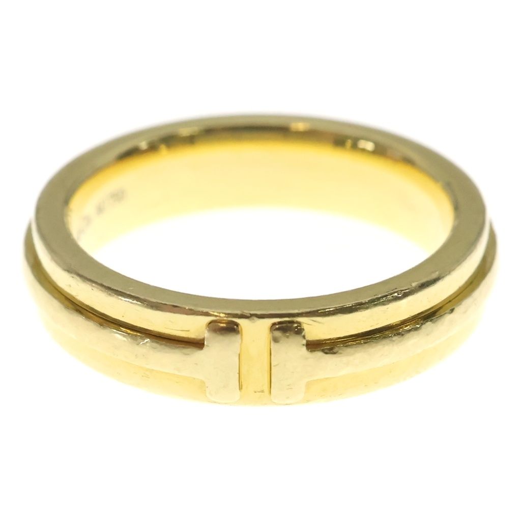 Tiffany & Co T Narrow Ring 18k Yellow Gold