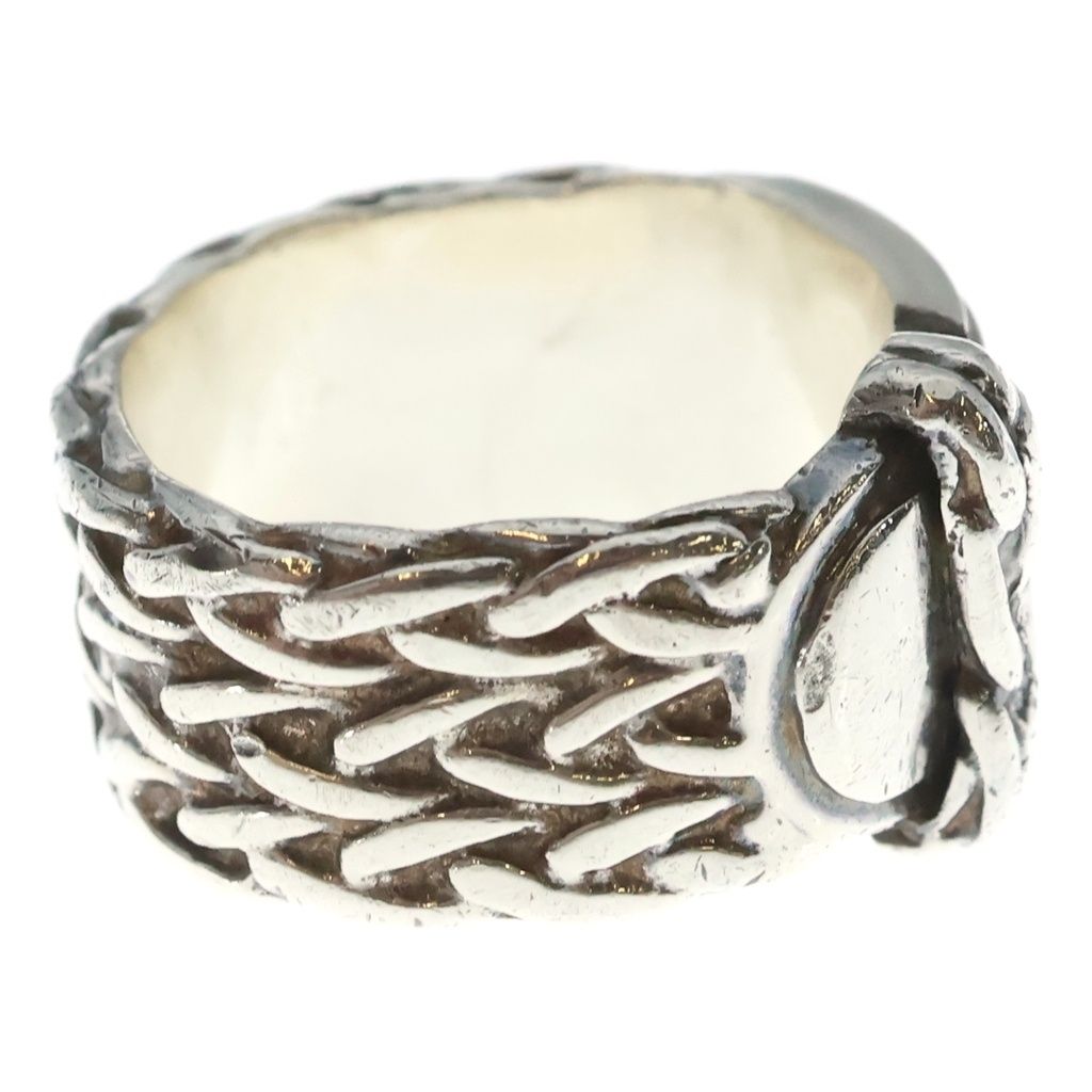 Hermes Diane 56 Belt Motif Ring Silver — view 3