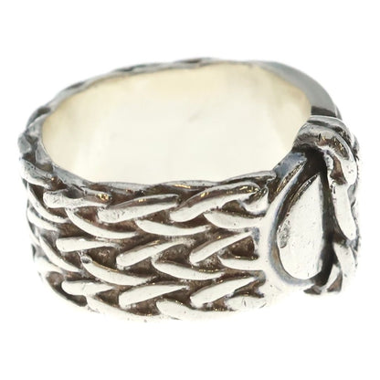 Hermes Diane 56 Belt Motif Ring Silver — view 3