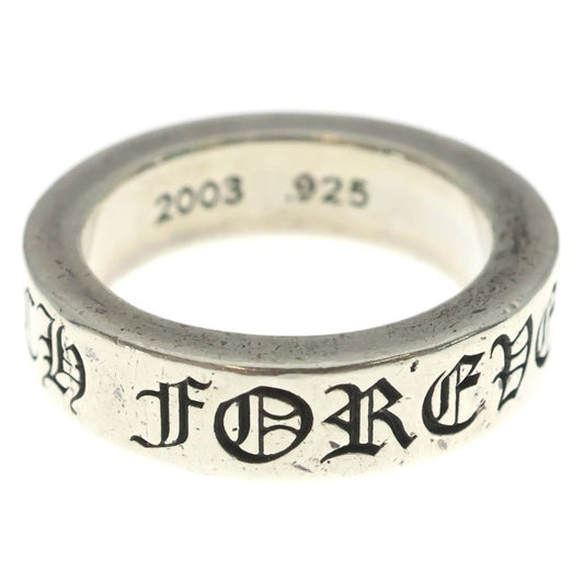 Chrome Hearts Spacer Forever Ring Silver