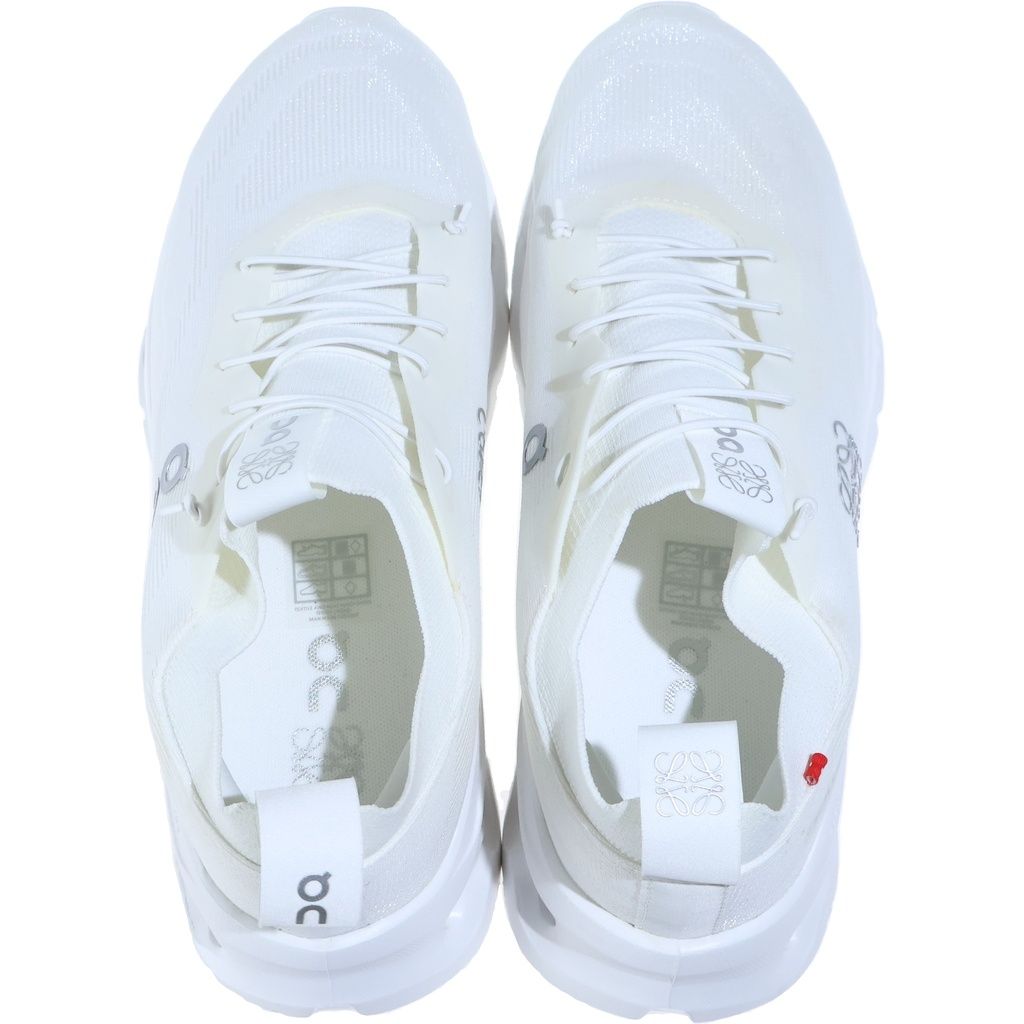 Loewe on Cloud Tilt Anagram Logo Sneakers White — view 4
