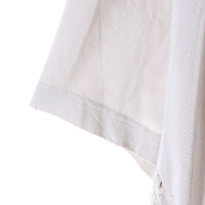 Balenciaga Mirror Logo Oversized T-Shirt Distressed Front Print Short Sleeve — view 5