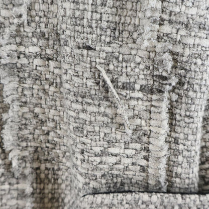 Louis Vuitton Dress Collarless Tweed Gray — view 5