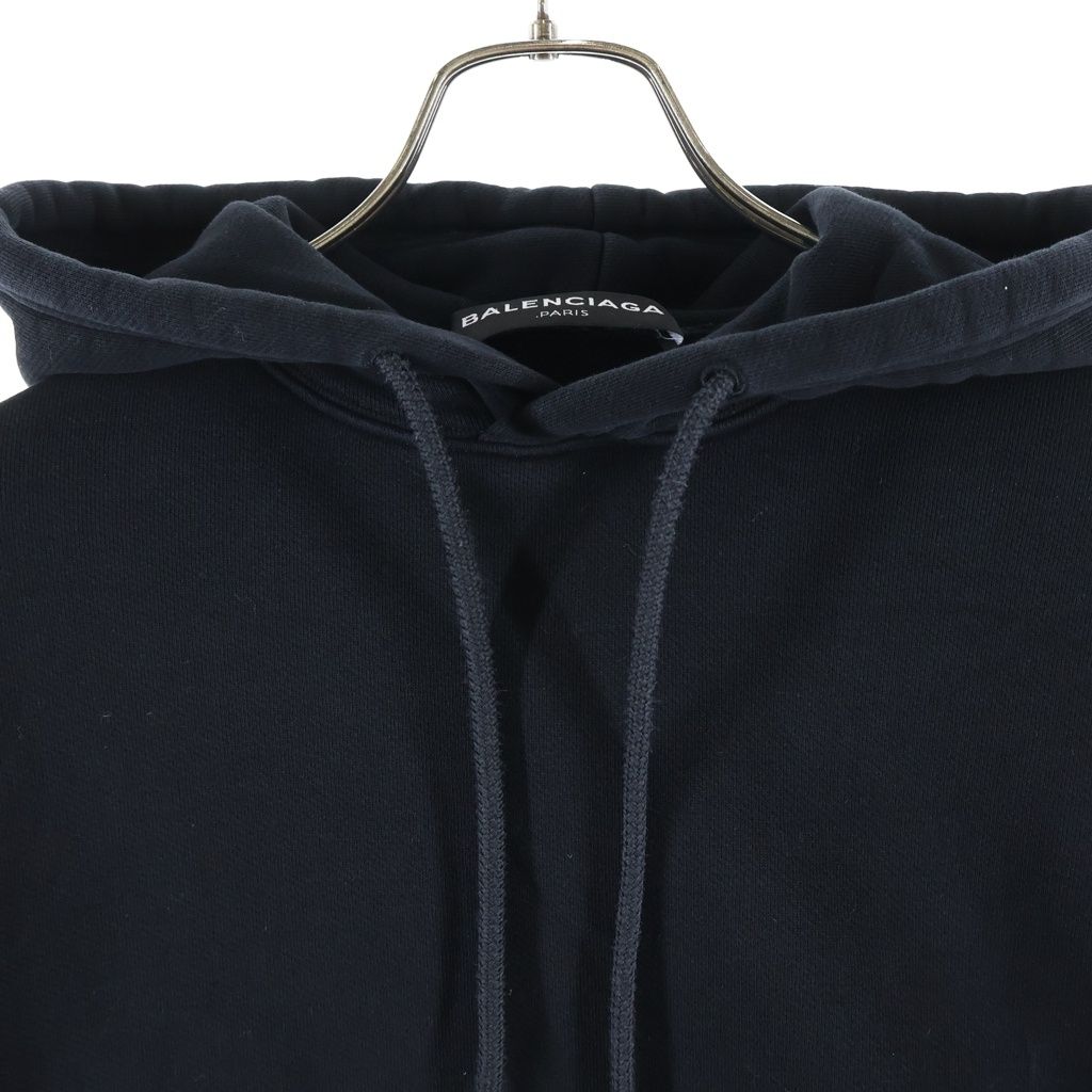 Balenciaga Hoodie Black — view 3