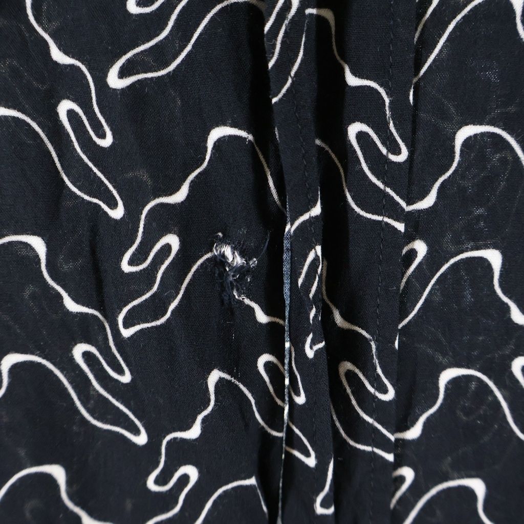 Celine Ghost Print Long Sleeve Shirt Black — view 5