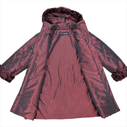 Dior Down Coat Moonbat Bordeaux — view 6