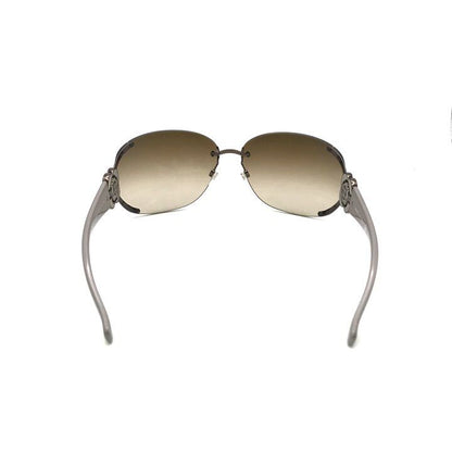 Chanel CC Logo Sunglasses Eyewear Rhinestone Camellia — view 4