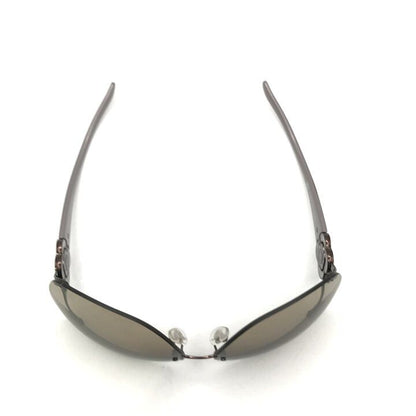 Chanel CC Logo Sunglasses Eyewear Rhinestone Camellia — view 7