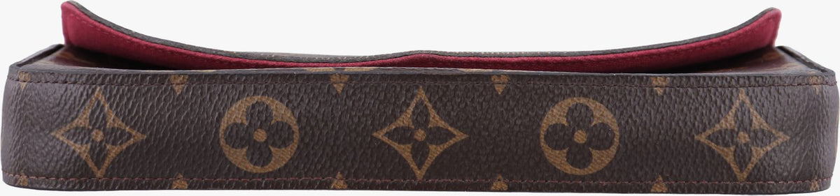 Louis Vuitton Pochette Felicie Monogram Brown Canvas — view 3